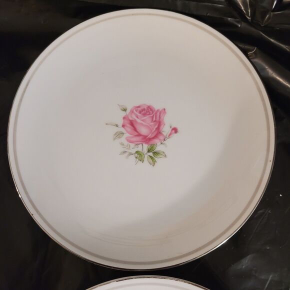 imperial rose fine china 6702 Set Of 4 bread/dessert Plates 6.5" - Picture 4 of 7
